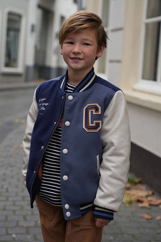 Like Flo - Alfie - College Jacket - Navy