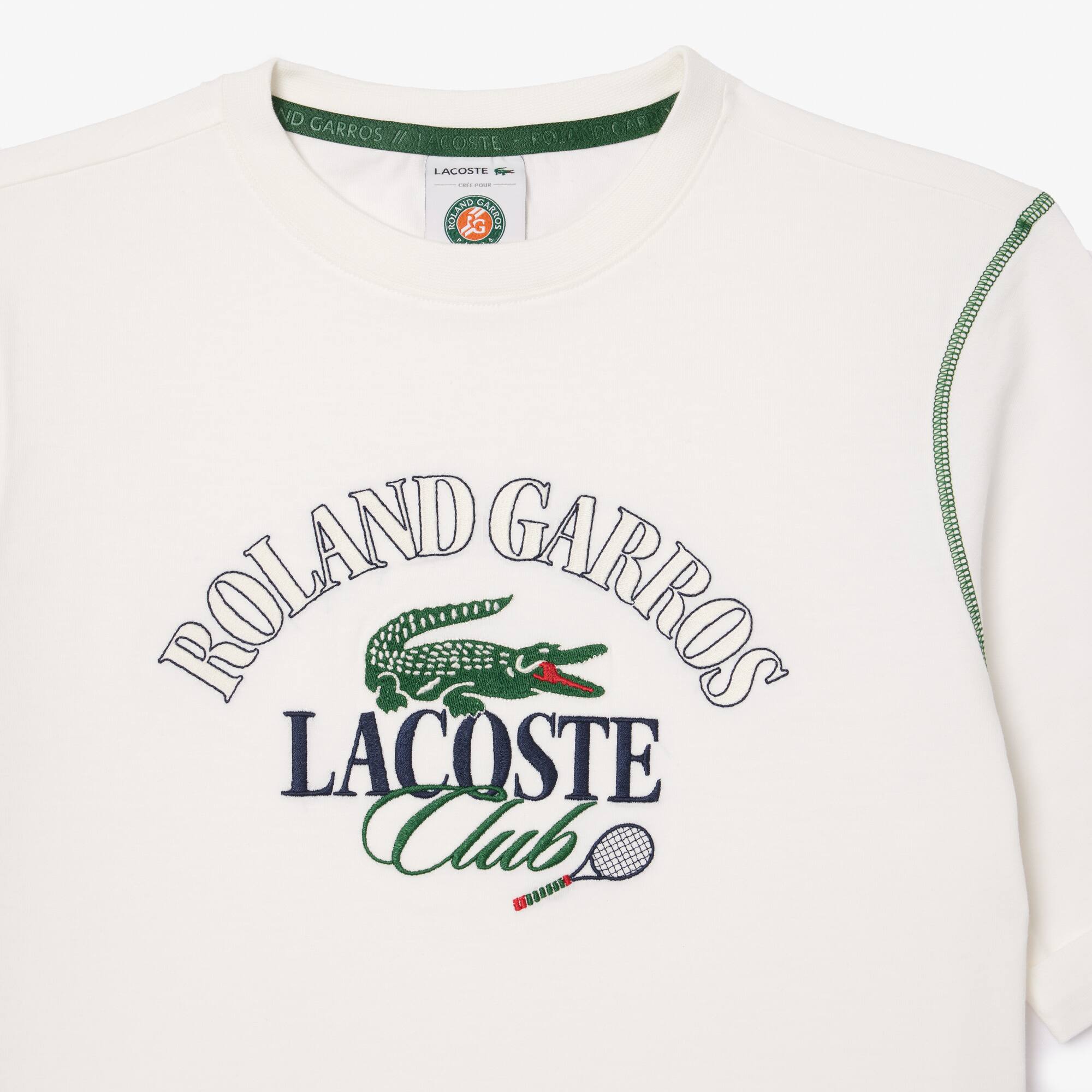 T-Shirt aus Baumwolle French Open Edition T-Shirts - Weiss - Lacoste - Damen