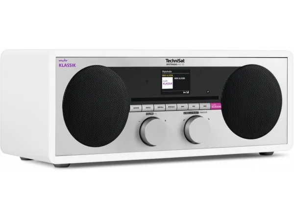TechniSat DigitRadio 451 CD mdr Klassik Edition - Audiosystem - 2 x 10 Watt - hvid