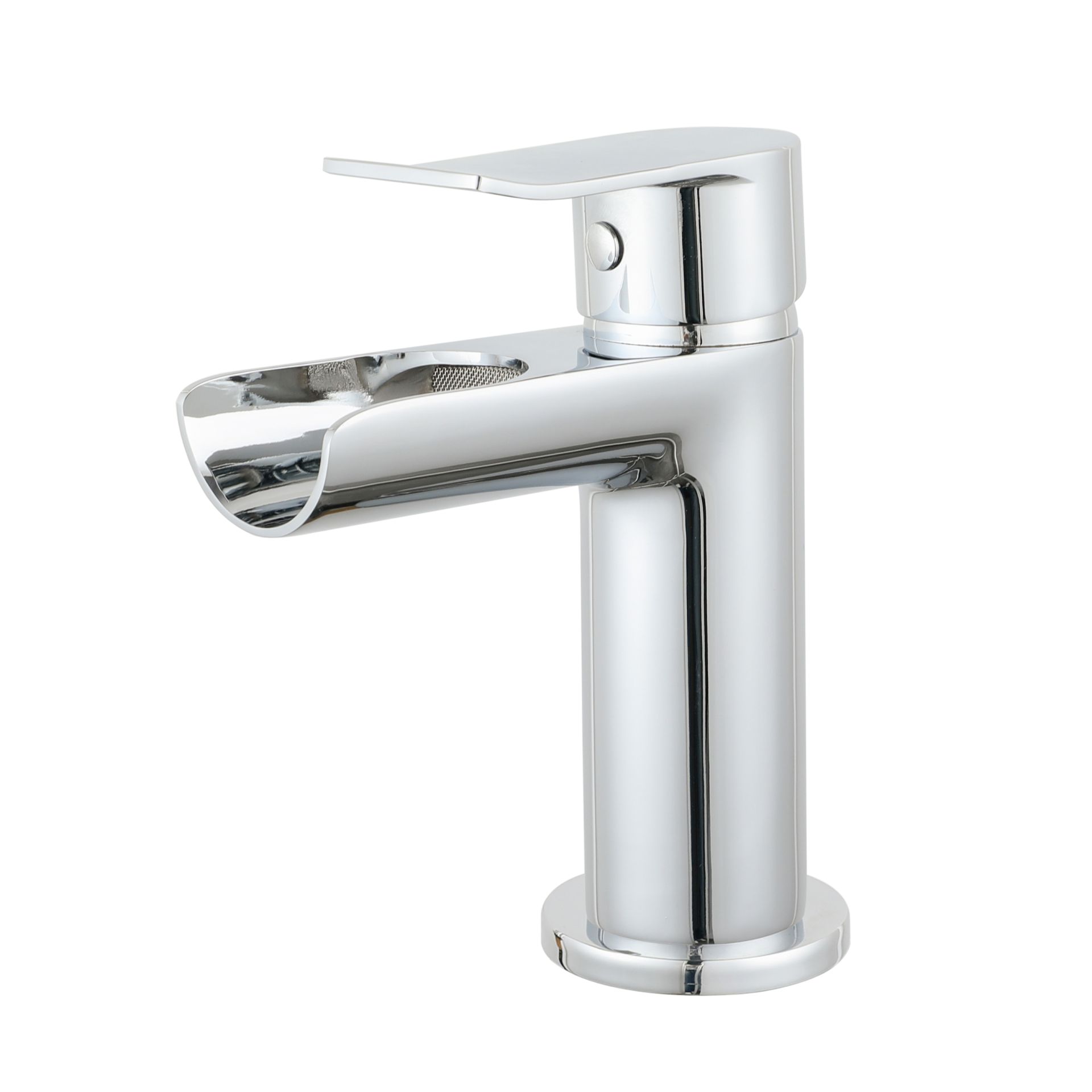 Sanigoods Luan waterval wastafelkraan chroom