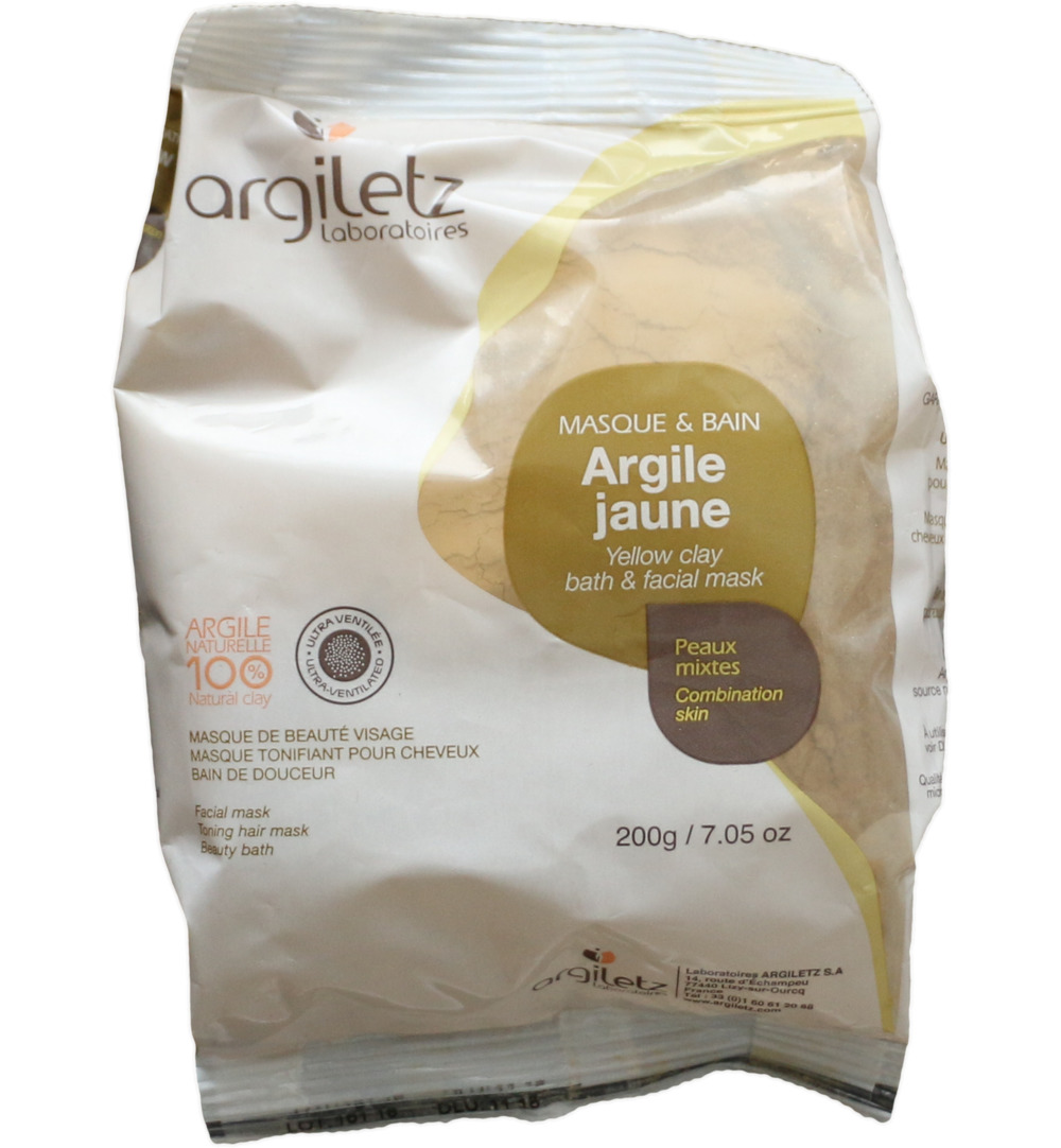 Argiletz Klei Zeer Fijn Geel (200 gr)