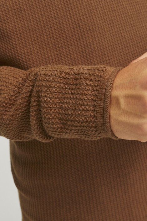 Jack & Jones bruine heren trui