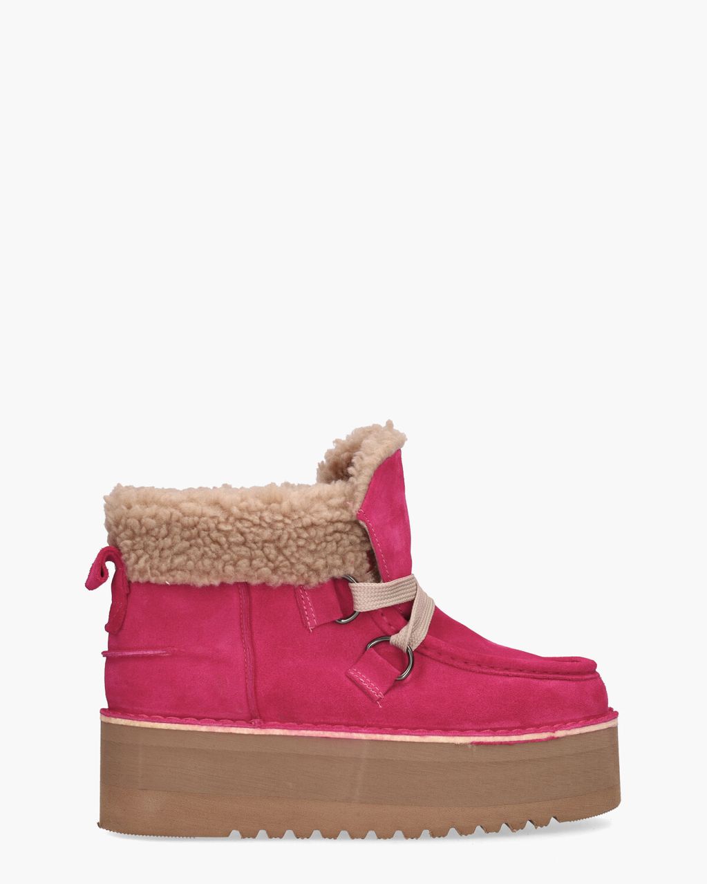Gioia Saar Roze Dames Veterboots