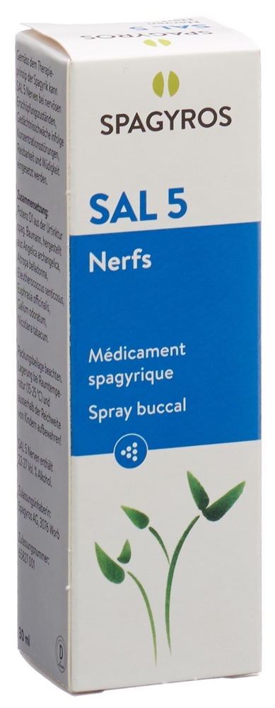 Spagyros SAL 5 Nerven Mundspray<br>30 ml, Flasche, Spray zur Anwendung in der Mundhöhle, Lösung
