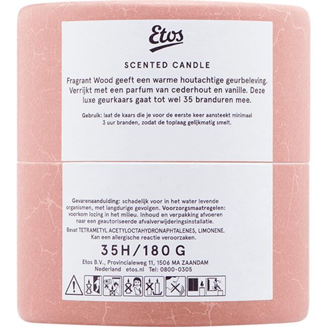 Etos Scented Glass In Sliding Tube Fragrant Wood