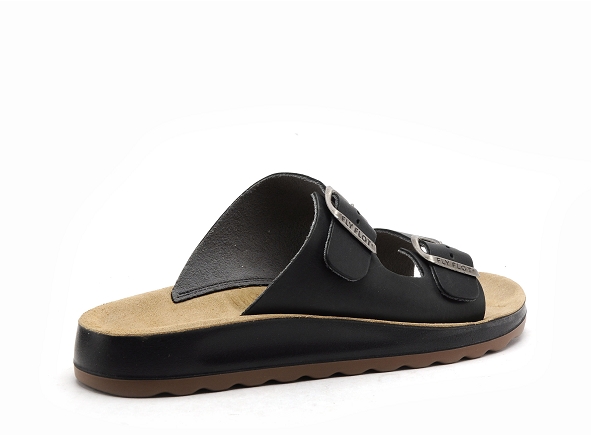 Flyflot mules et sabots homme fifou 29683 noir