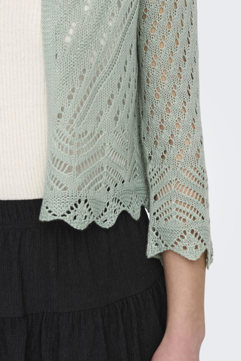 Jacqueline de Yong groene dames vest