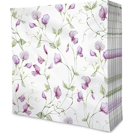Windsor mønstrede servietter 33x33 cm 20-pak