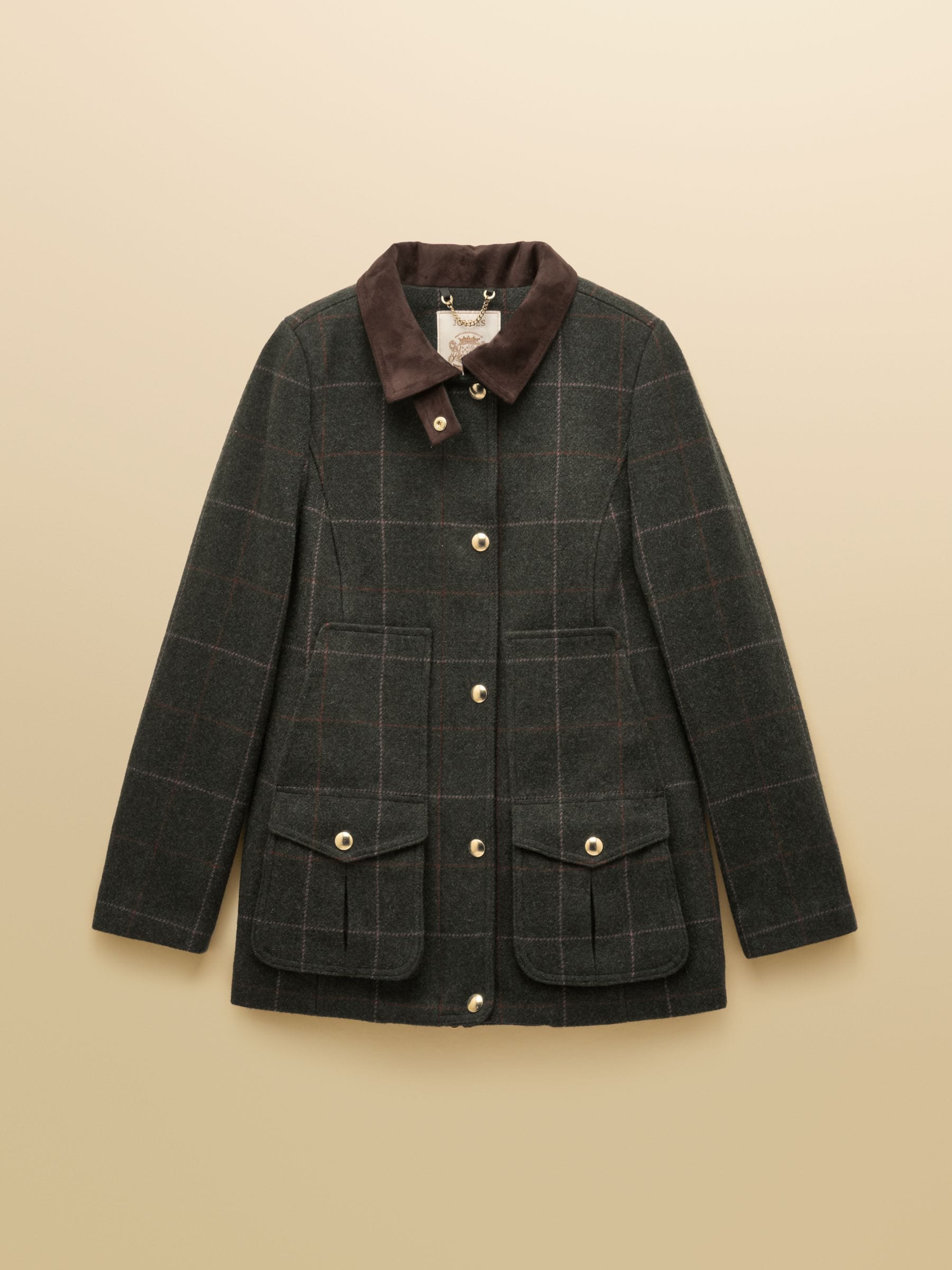 Joules Classic Fieldcoat Tweed Coat