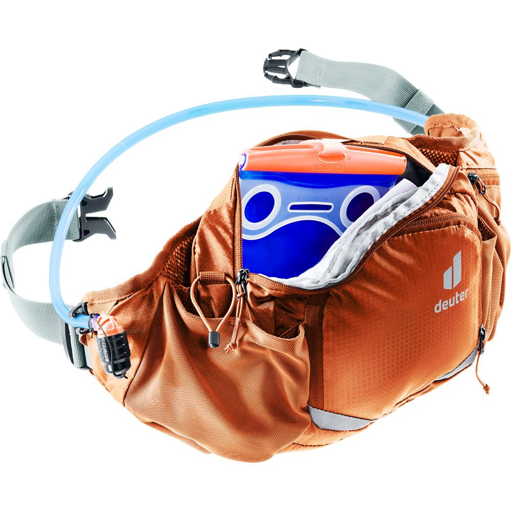 deuter Pulse 5l Bauchtasche Damen chestnut/teal