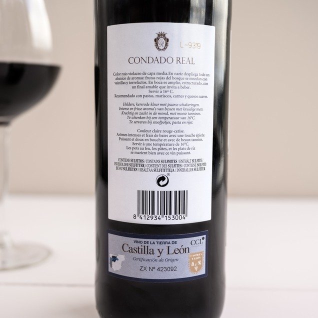Condado Real | Tempranillo | 750 ml