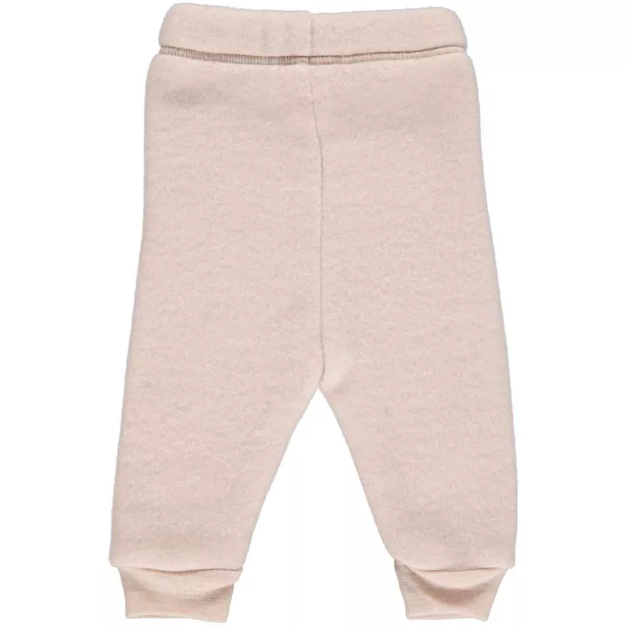 Müsli Babyhose aus Merinowolle rose