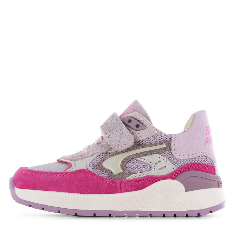 Shoesme roze sneaker Mesh, Microfiber nubuck, Suède | Sale