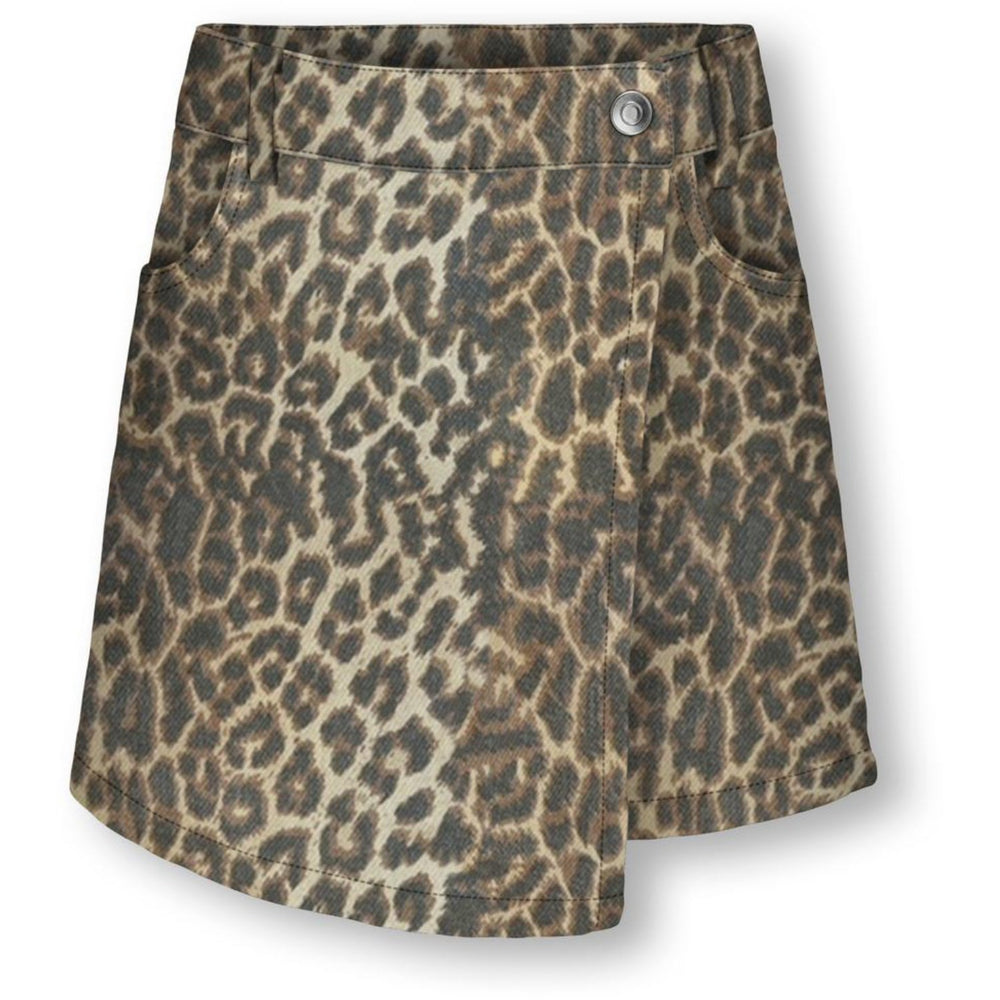 Køb kids ONLY Toasted Coconut Leo Washed Kognaomi Washed Aop Skorts Cs Pnt