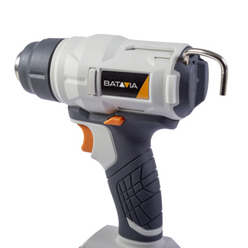 Batavia heteluchtpistool 18 volt incl. 3 mondstukken (zonder accu)