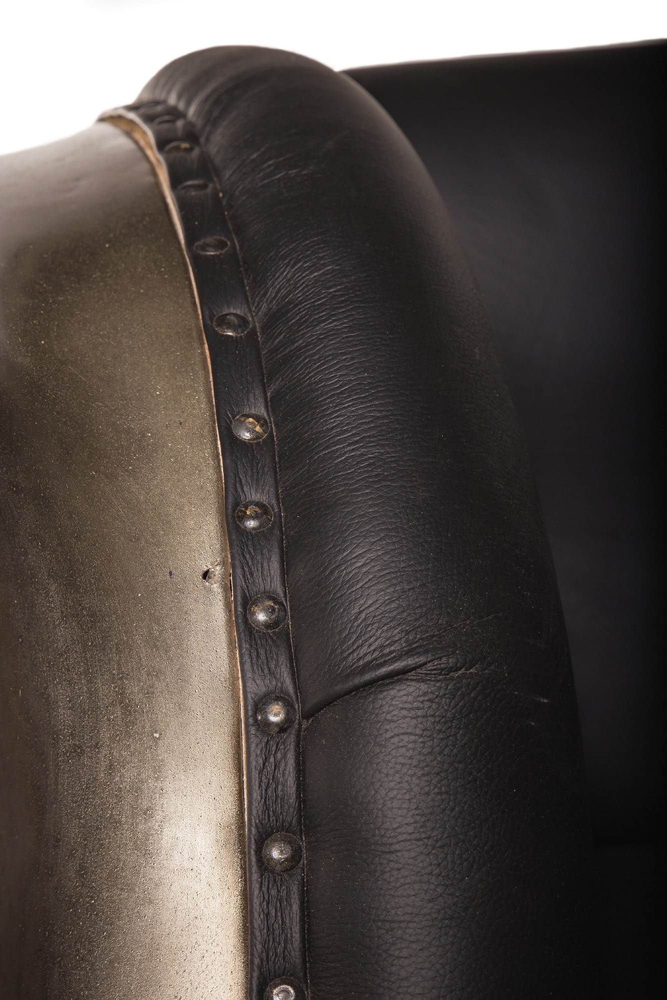 Sofa 'Ambassador Classic', Heck, 2-Sitzer, silber, L 70 cm, B 163 cm, H 78 cm von fischer's lagerhaus