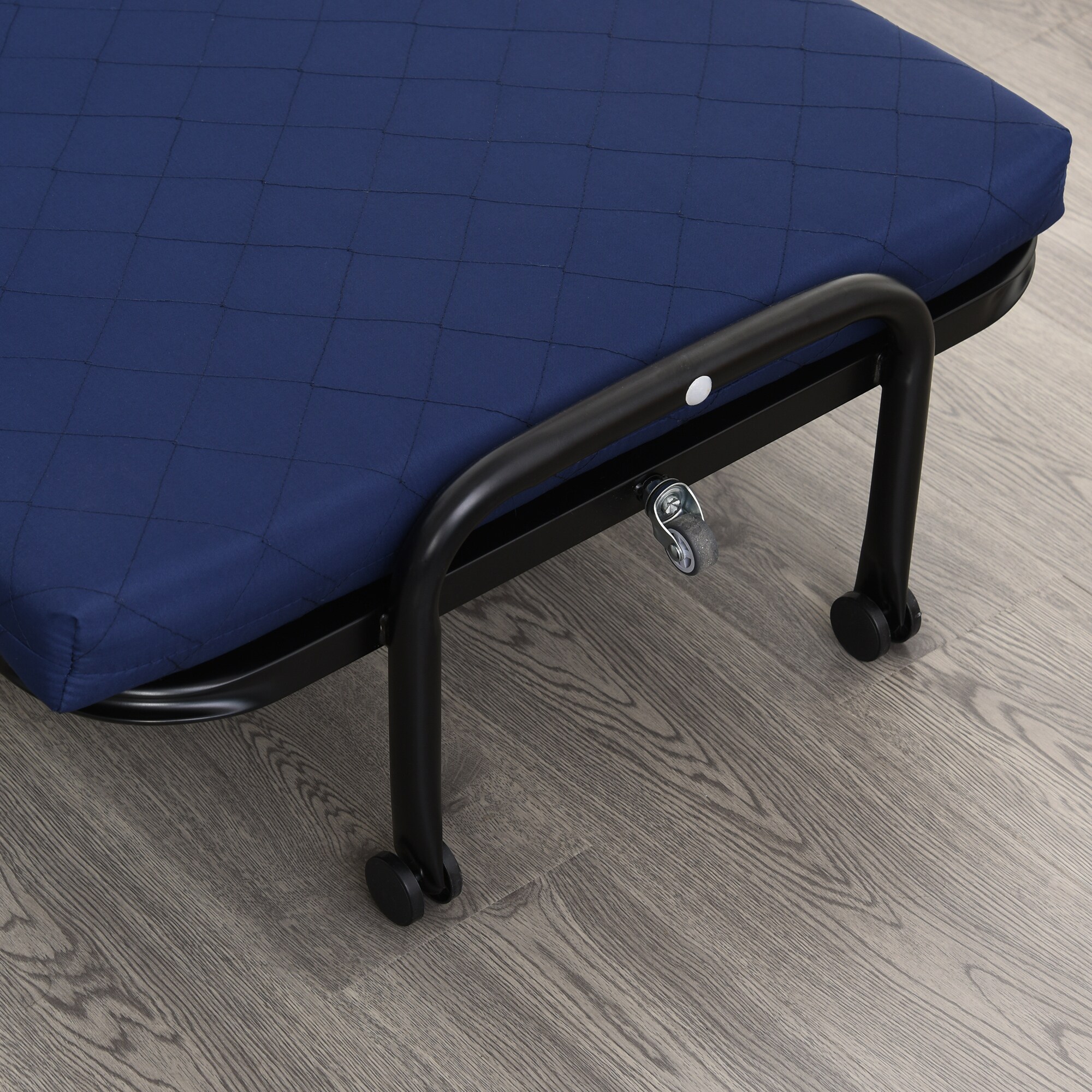 HOMCOM 2-in-1 Schlafsofa mit Rollen 184 x 65 x 26 cm(LxBxH)