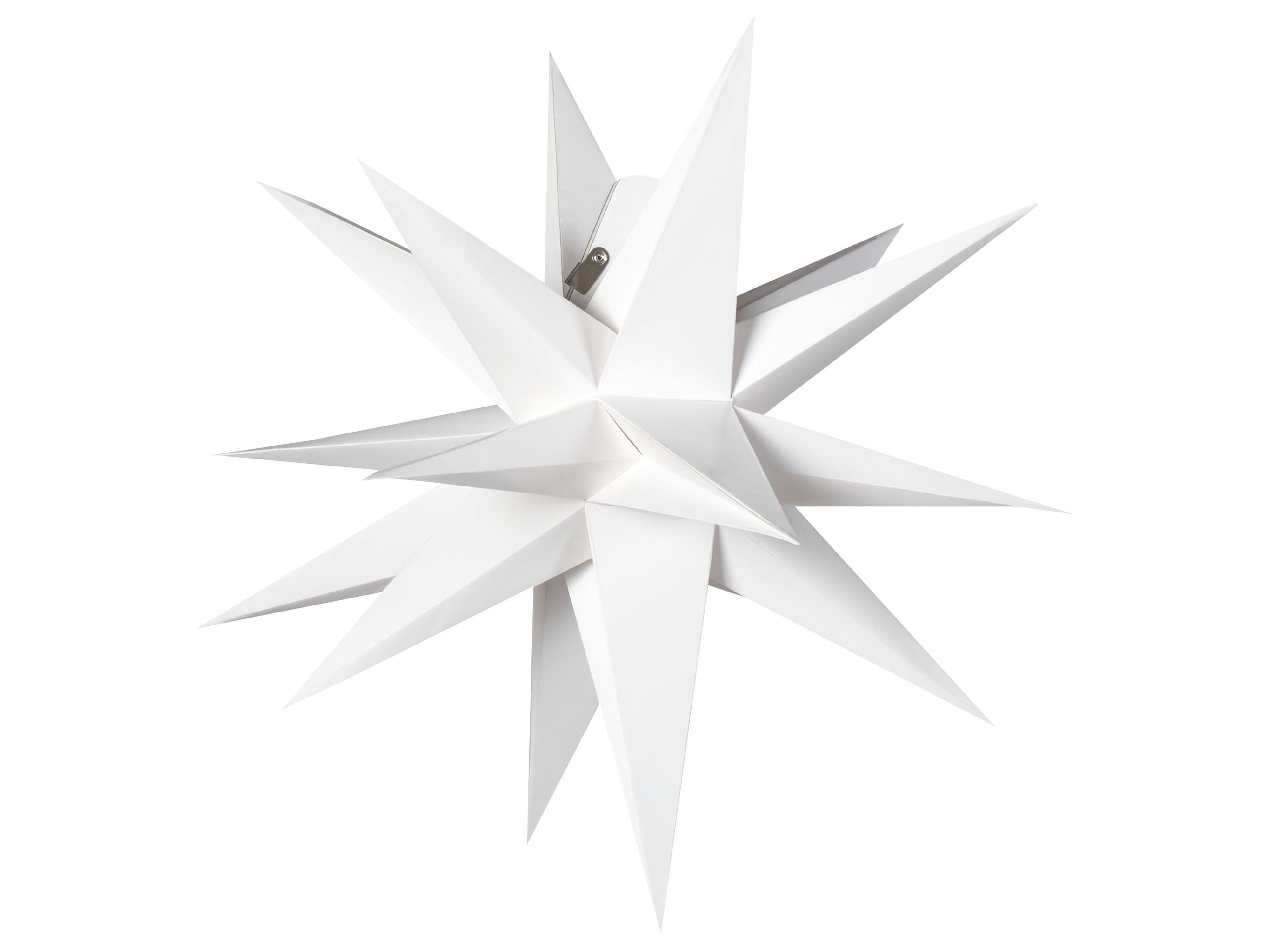 Hangende decoratie LED BHAGIRATHI Ster 44 cm Gebroken wit
