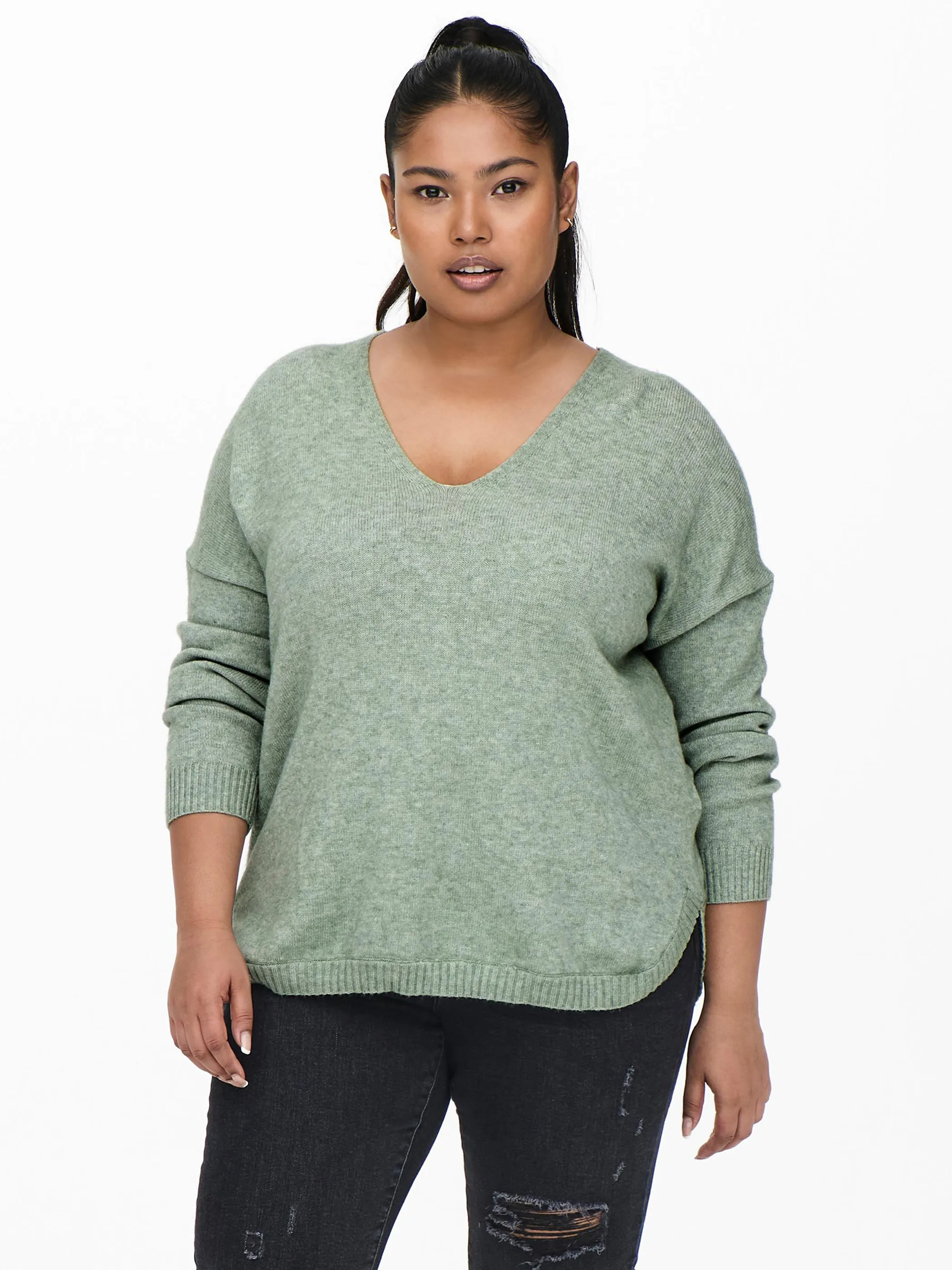 Only Carmakoma CARMARGARETA LS PULLO Strickpullover