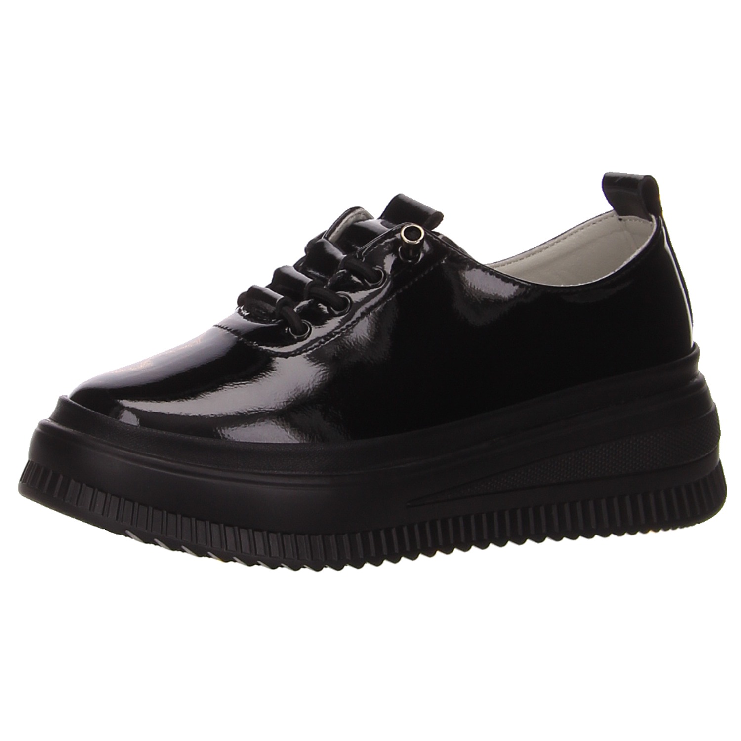 HBH Schnürschuhe schwarz schwarz