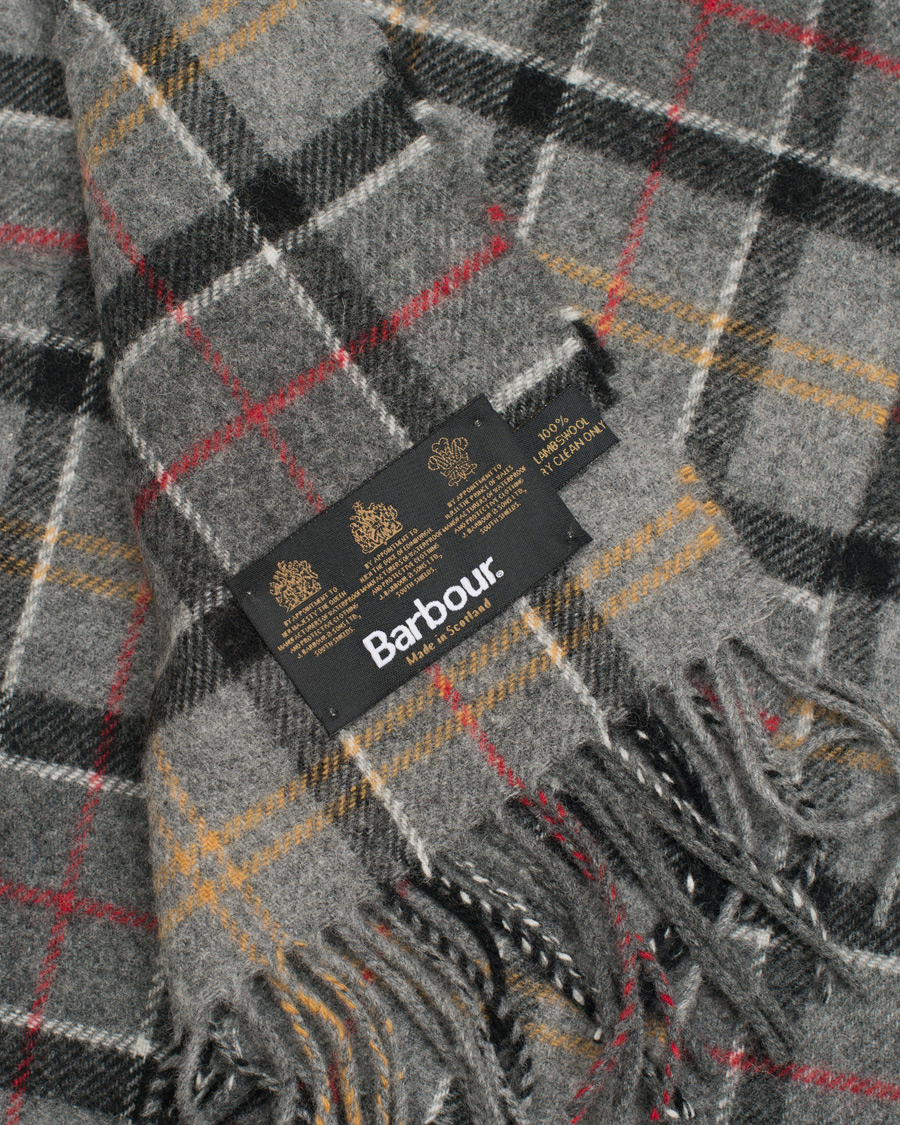 Barbour Lifestyle Tartan Lambswool Scarf Modern