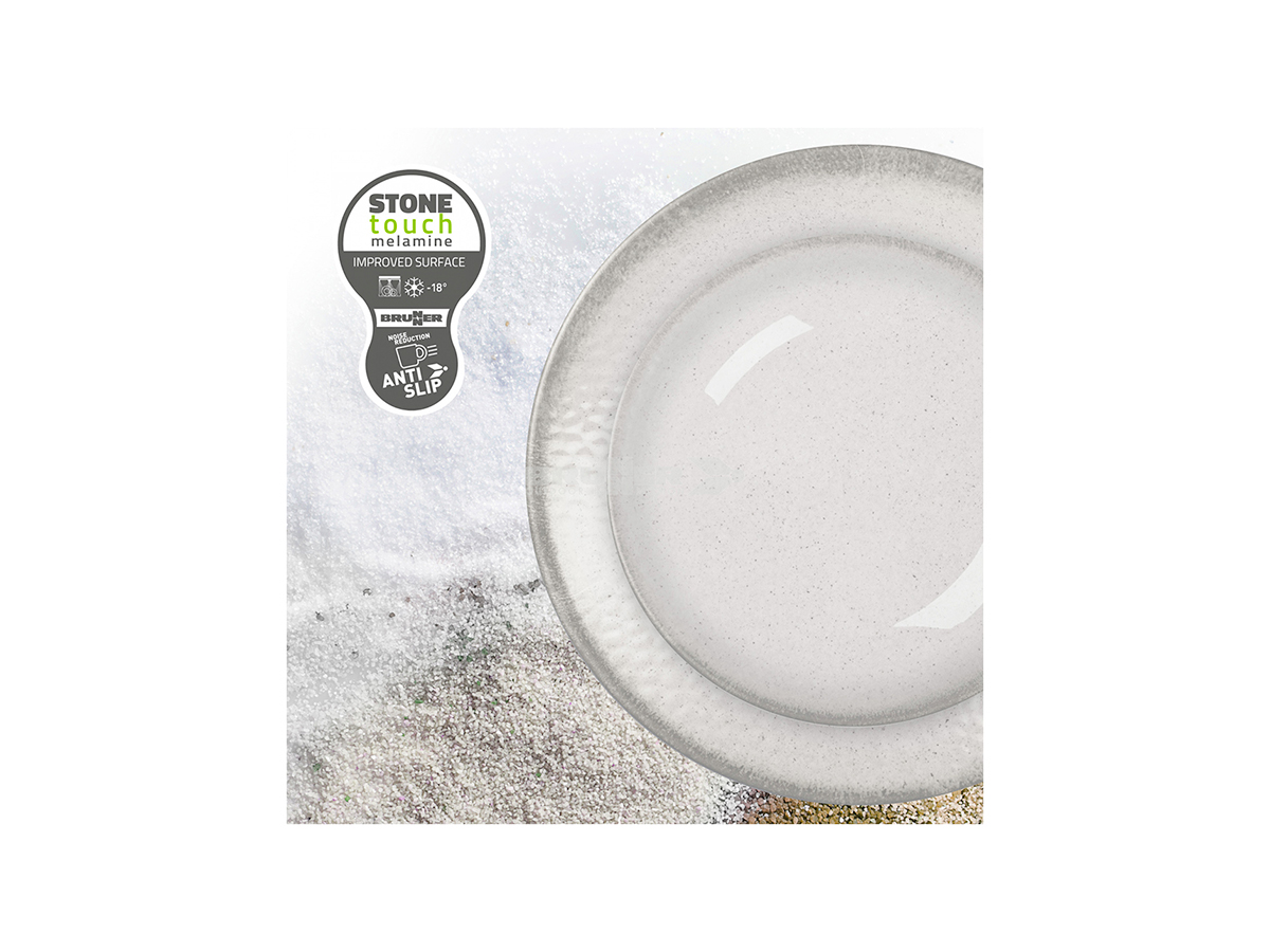 Brunner Lunch box Amadè 16-delig serviesset - creme