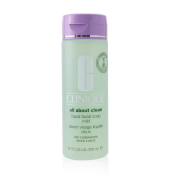 Clinique Tudo sobre Sabonete Facial Líquido Limpo Pele Mista a Seca  200ml/6.7oz