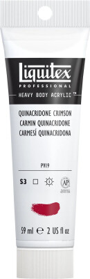 Liquitex - Akrylmaling - Heavy Body - Quinacridone Crimson 59 ML