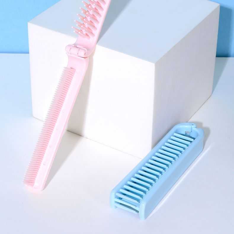 gracienorm - Opvouwbare plastic haarkam