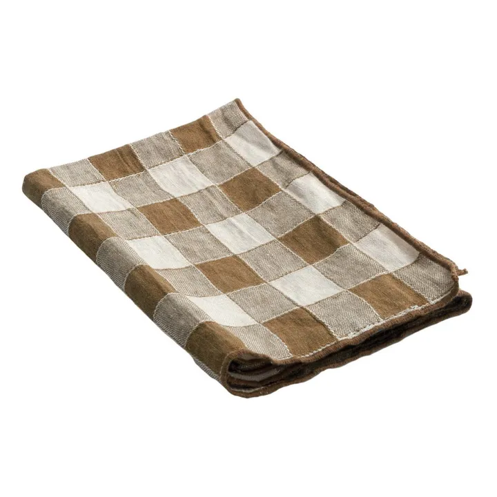 Maison de Vacances Serviette de table Bourdon en toile vintage | Havane