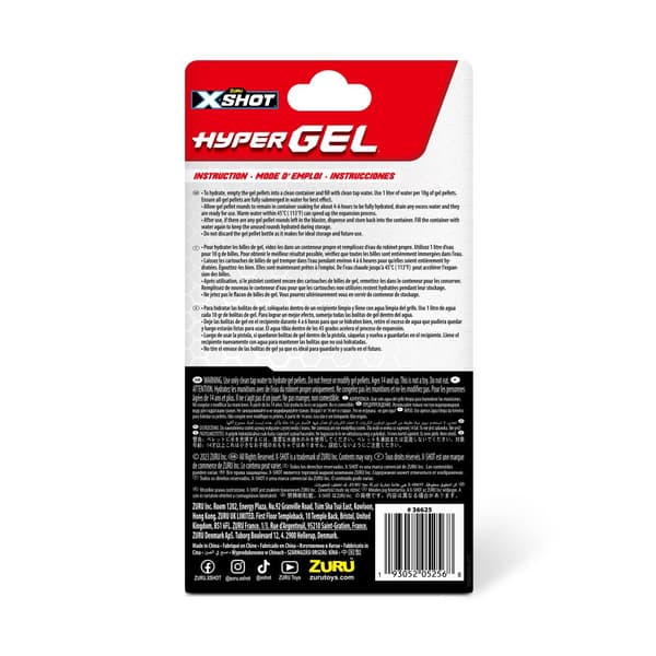 X-SHOT refill Hyper Gel, 20000 gellet, assort., 36625