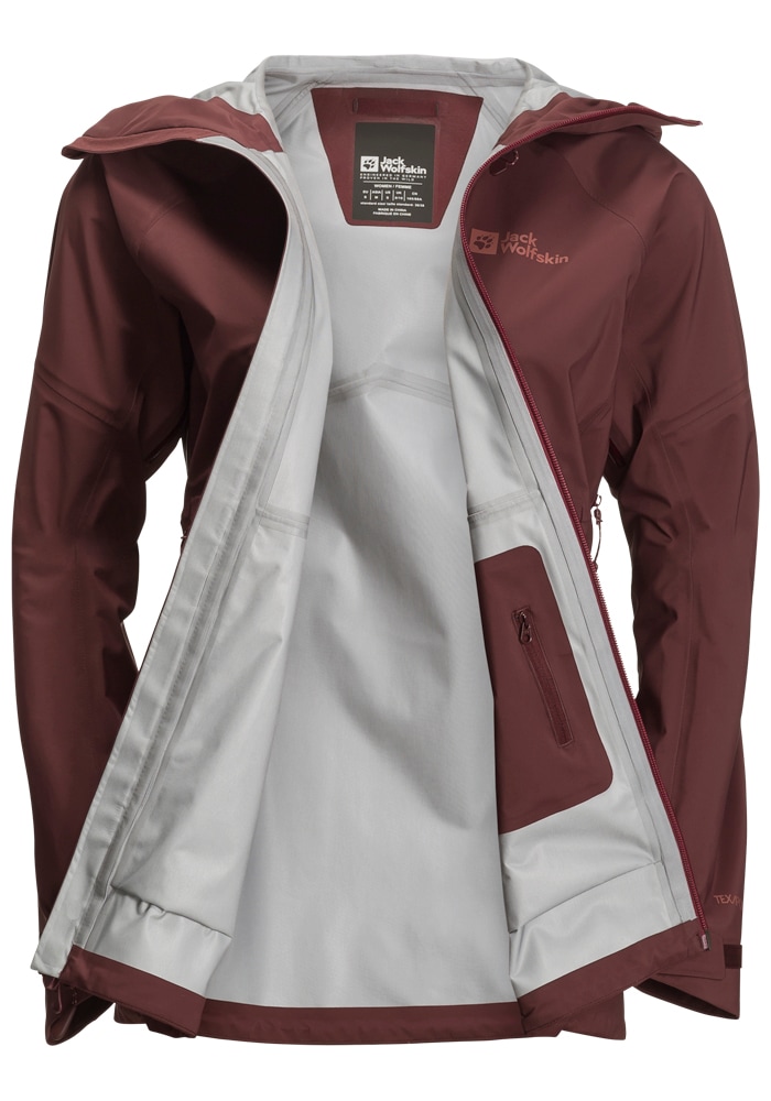 Jack Wolfskin Funktionsjacke »CYROX 3L JKT W« mit Kapuze