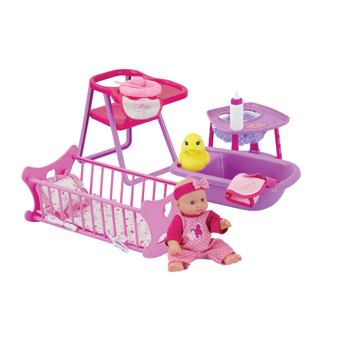 Coffret bébé 20 cm avec accessoires