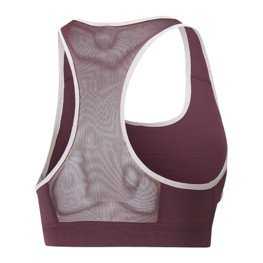 Puma Brassière Bordeaux Femme Puma Mid Impact 4keeps