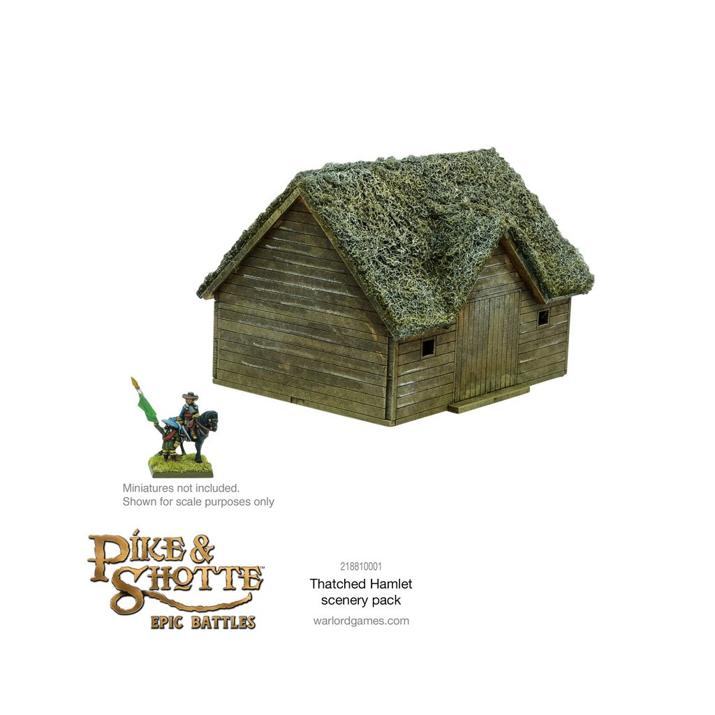 Pike & Shotte Epic Battles - Thatched Hamlet Scenery Pack