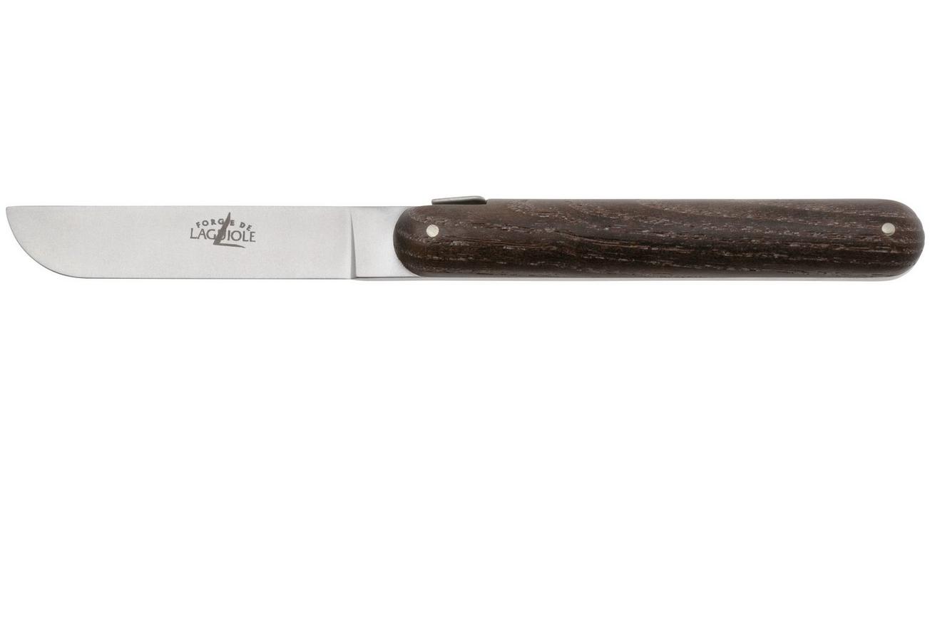 Forge de Laguiole Putman Butter Knife Densified Ash, botermes, gematteerd, Andrée Putman design