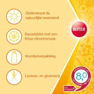 Roter Vitamine C 70mg Kauwtabletten 800ST