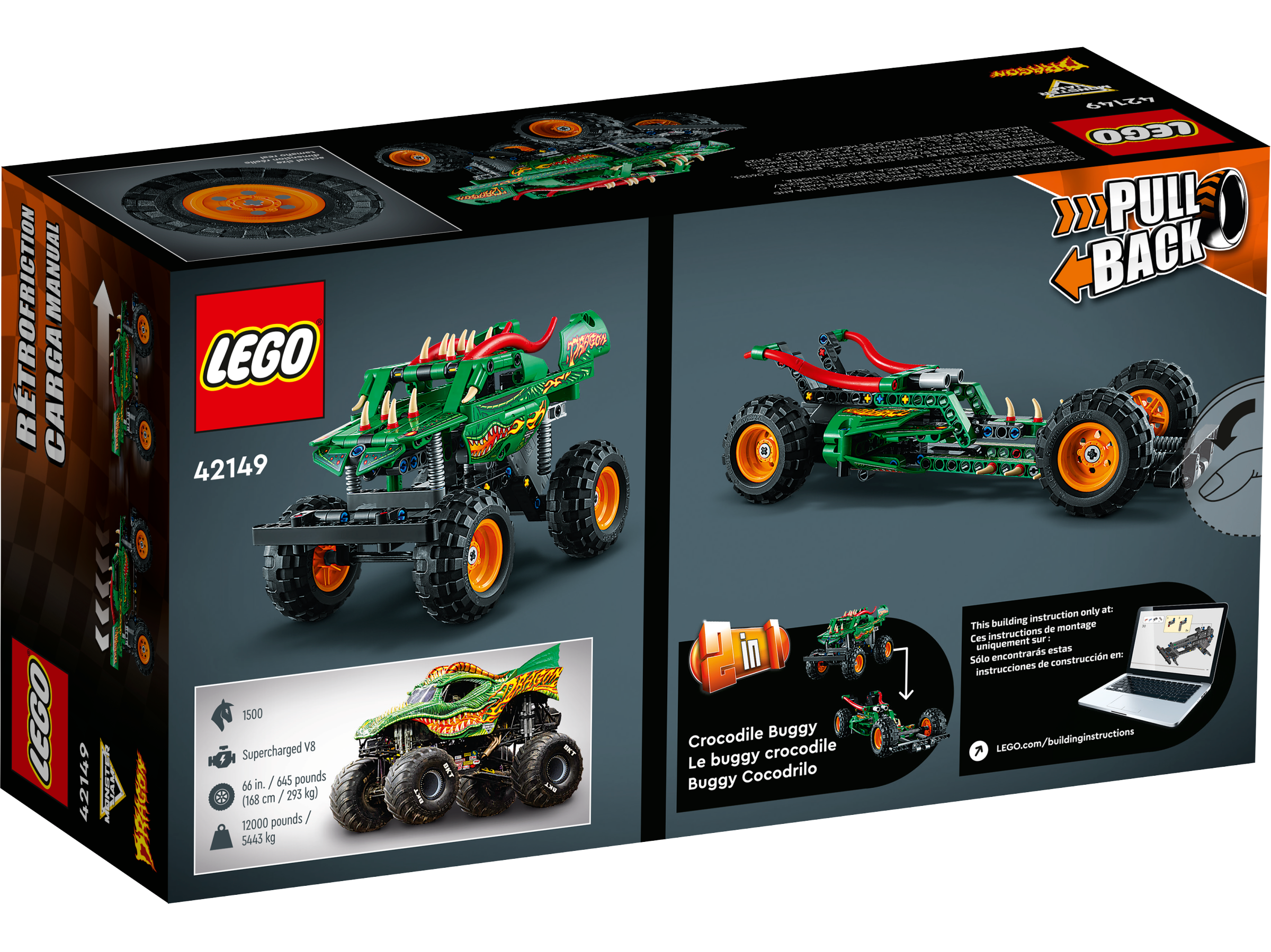 Dragão™ Monster Jam™ 42149