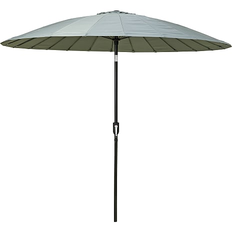 Shanghai parasol Ø: 2,7 meter - støvet grøn