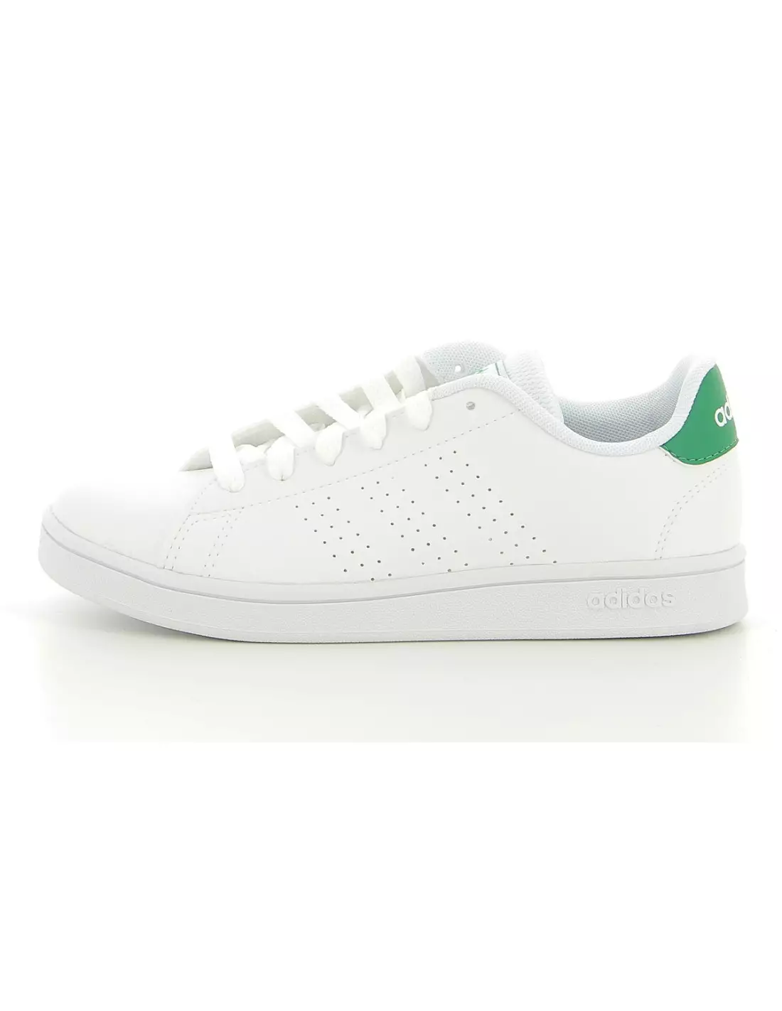 ADIDAS ADVANTAGE CLEAN K - Sneakers Blancvert