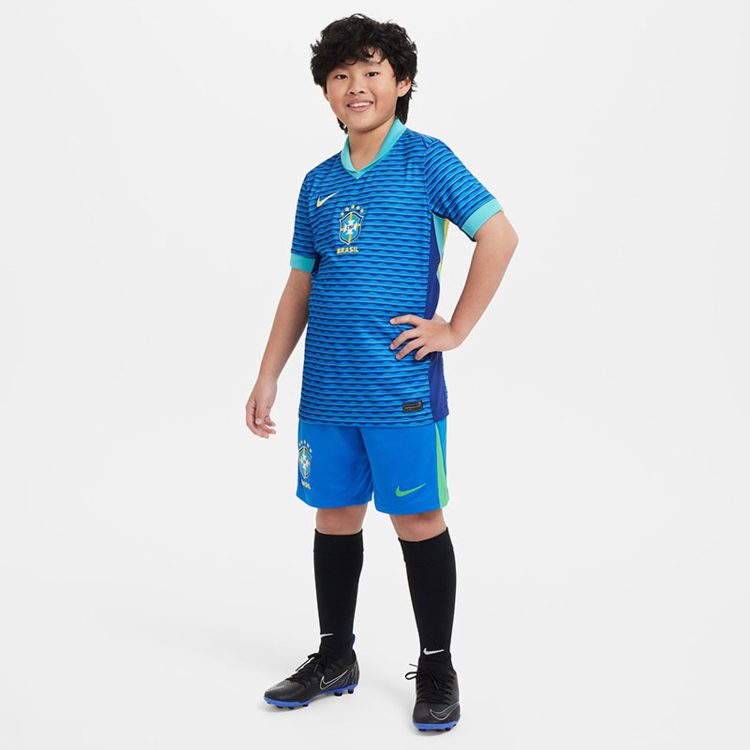 Nike Brazilië Thuis Short Kids 2024/2026