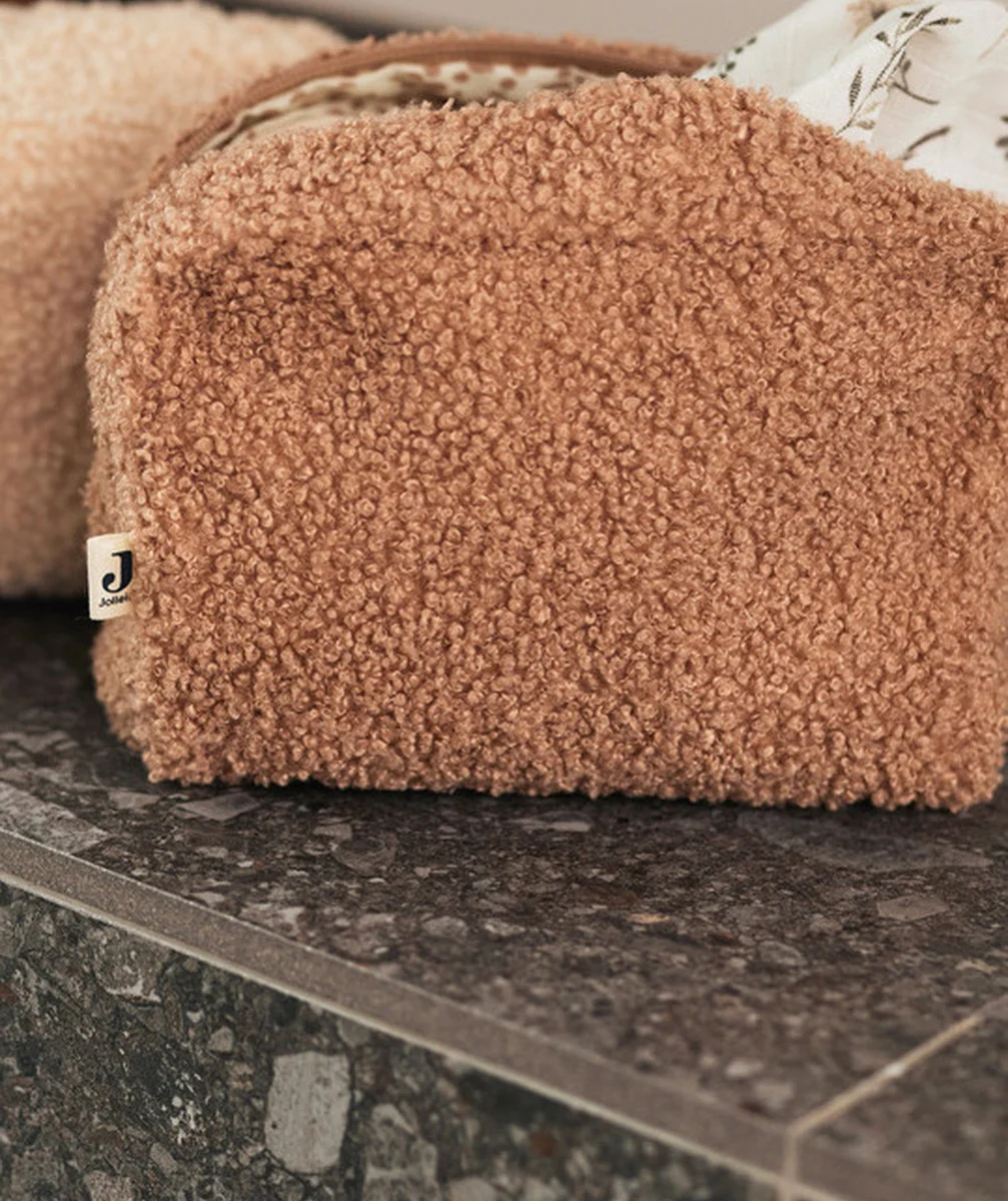 JOLLEINTROUSSE DE TOILETTE EN BOUCLETTES BEIGE
