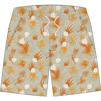 Elevenate Creek Shorts Vintage Khaki Herren