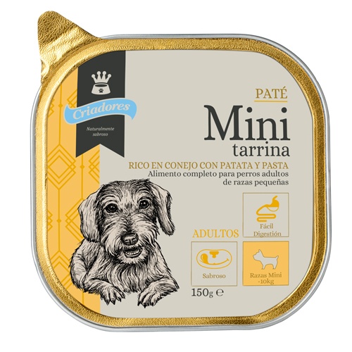 Tigela para cães adultos da raça Mini Coelho Criadores