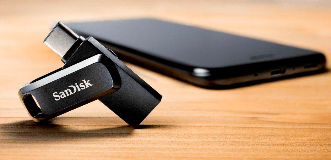 Sandisk USB-Stick »Ultra® Dual Drive USB Type-C™ 128 GB« (128GB GB USB 3.1 )