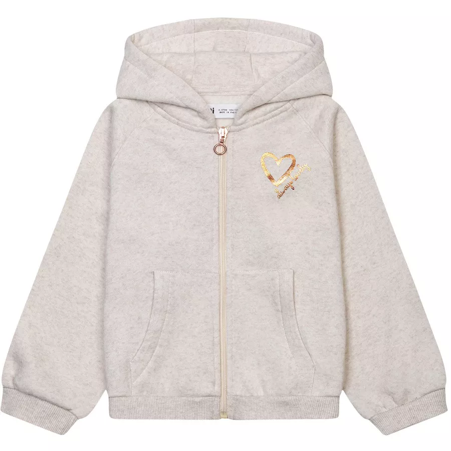 MINOTI Sweatjacke Beige