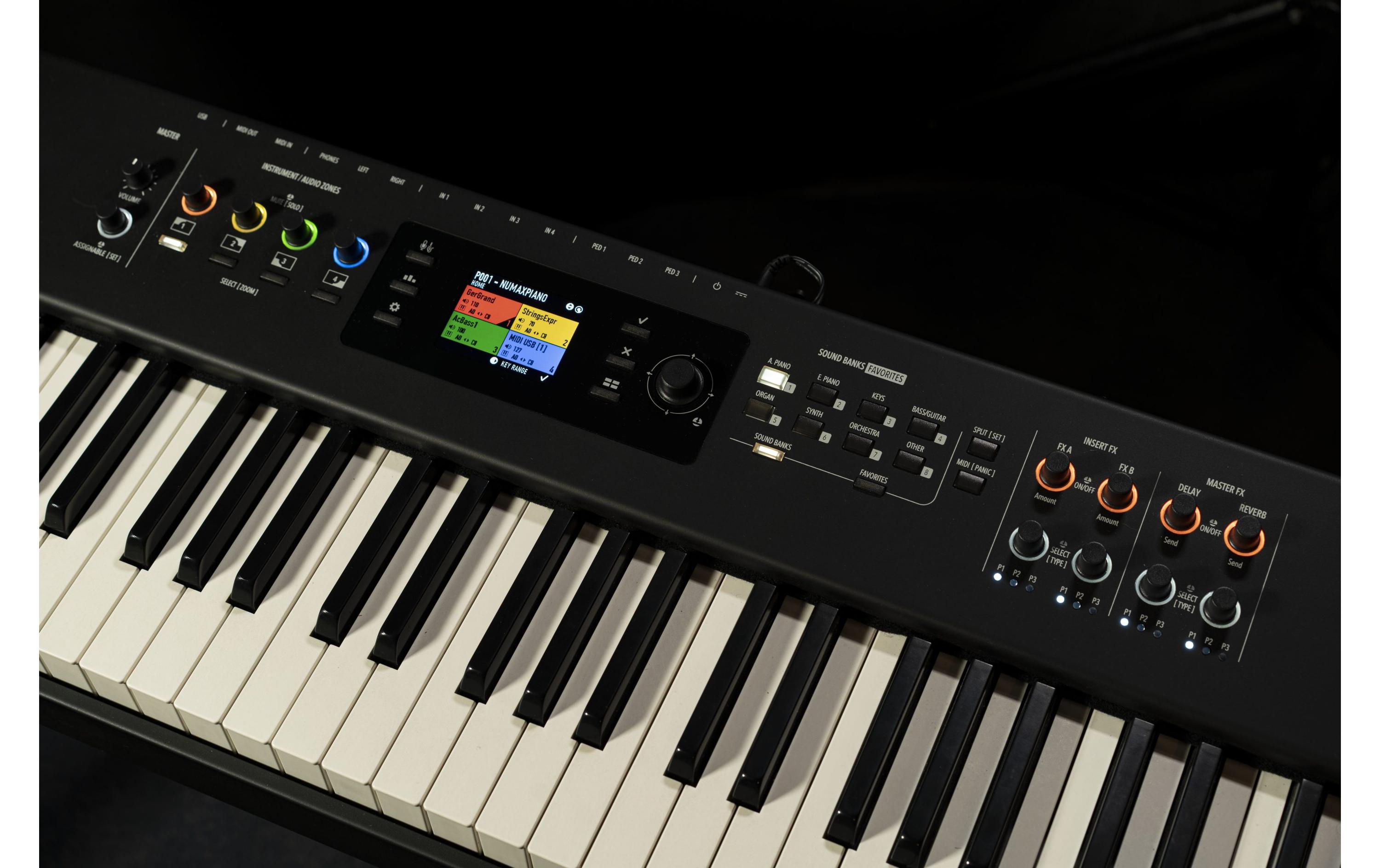 E-Piano Numa X Piano GT<br>Stagepiano mit High-End-Funktionen, Sounds und Effekten