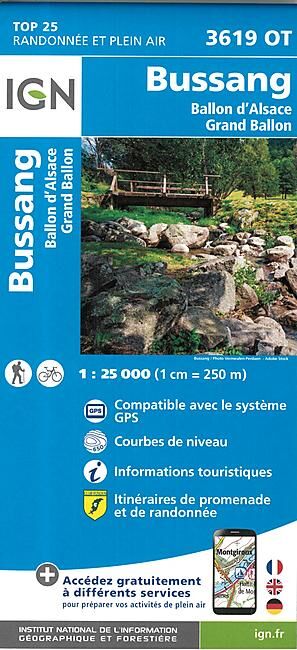IGN - TOP25 3619OT BUSSANG 1 25 000