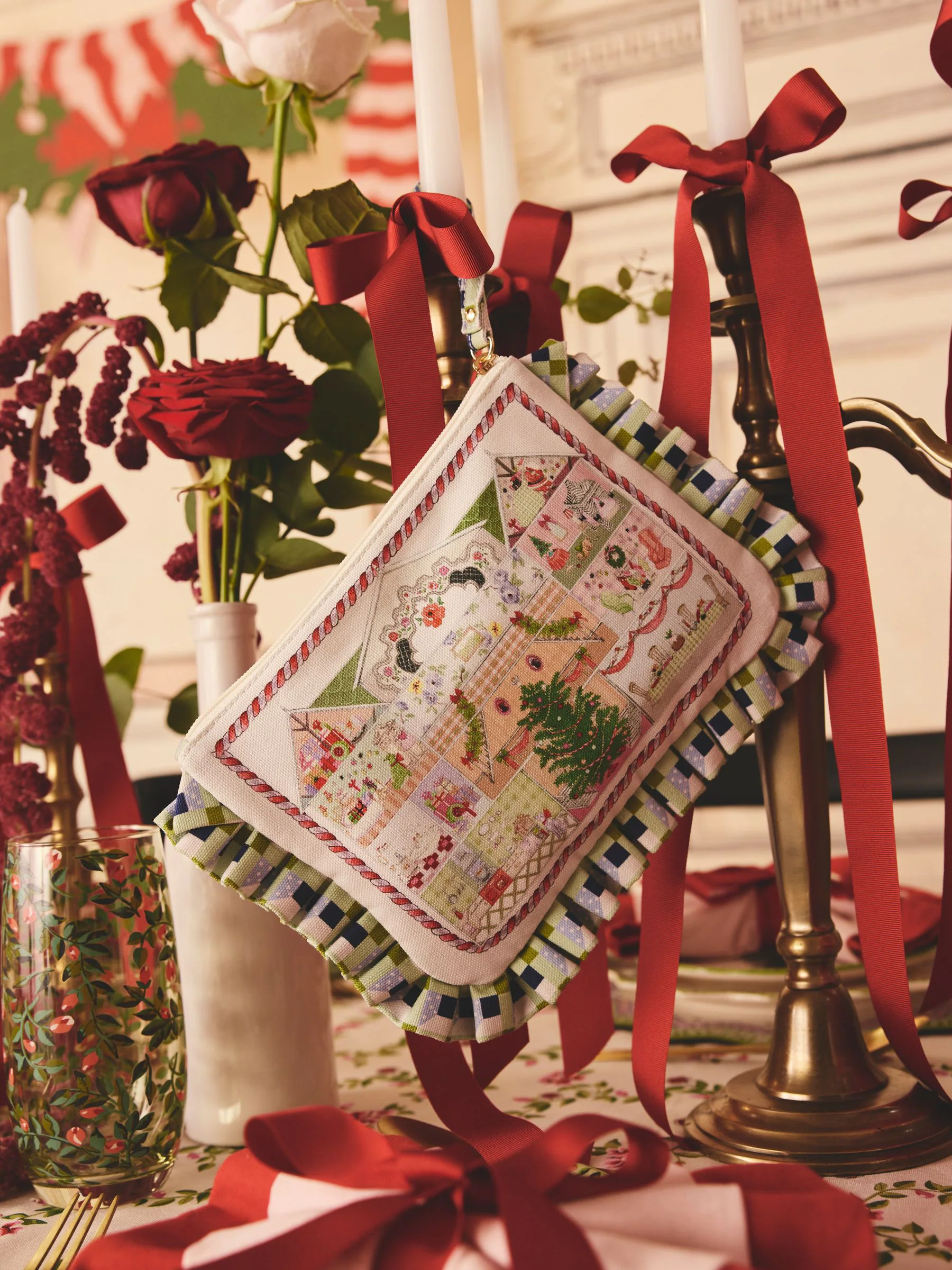 Cath Kidston tasje met ruches