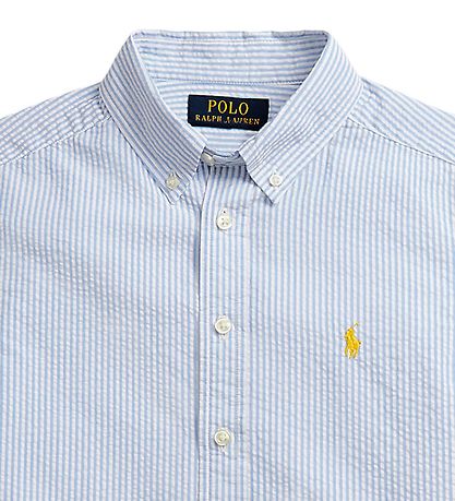 Polo Ralph Lauren Hemd k/ä - Classics II - Blau/Weiß gestreift
